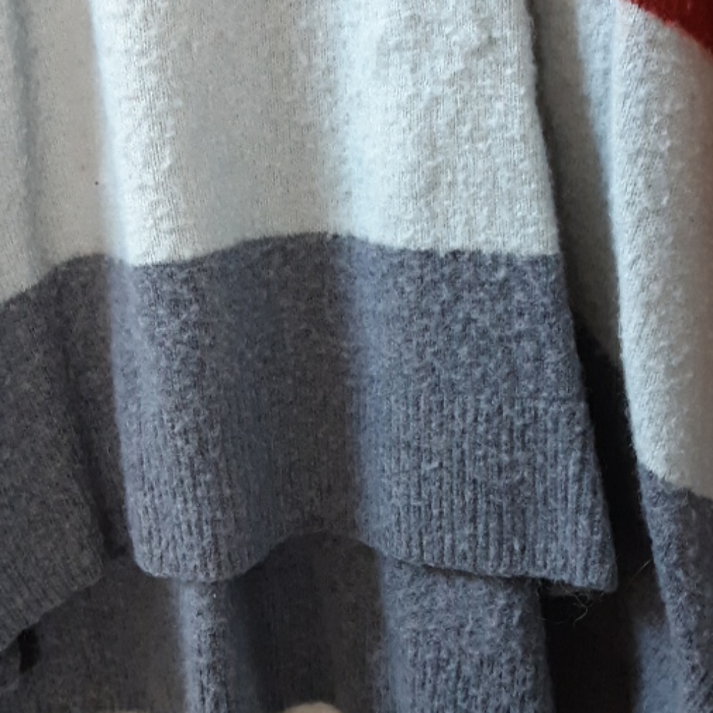 Madewell Wool Crofton Sweater in Heather Seasame - Picture 2 of 8